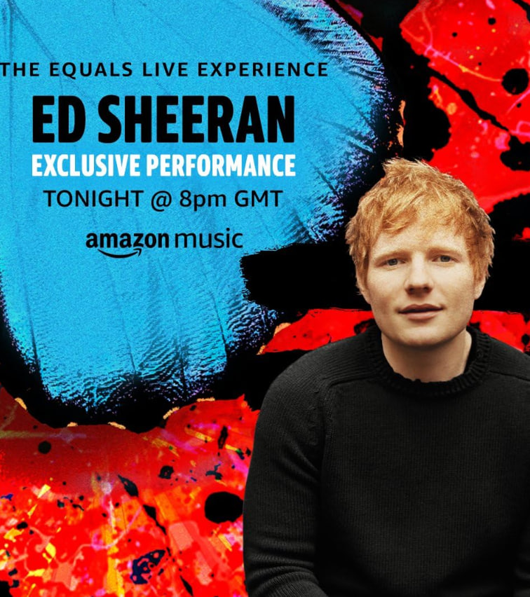 EdSheeran的Equals现场演出